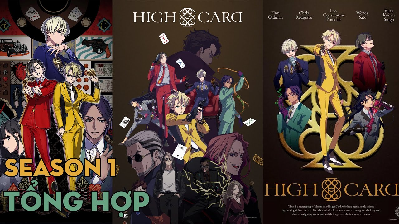 TỔNG HỢP "High Card" | Season 1 + 2 | AL Anime