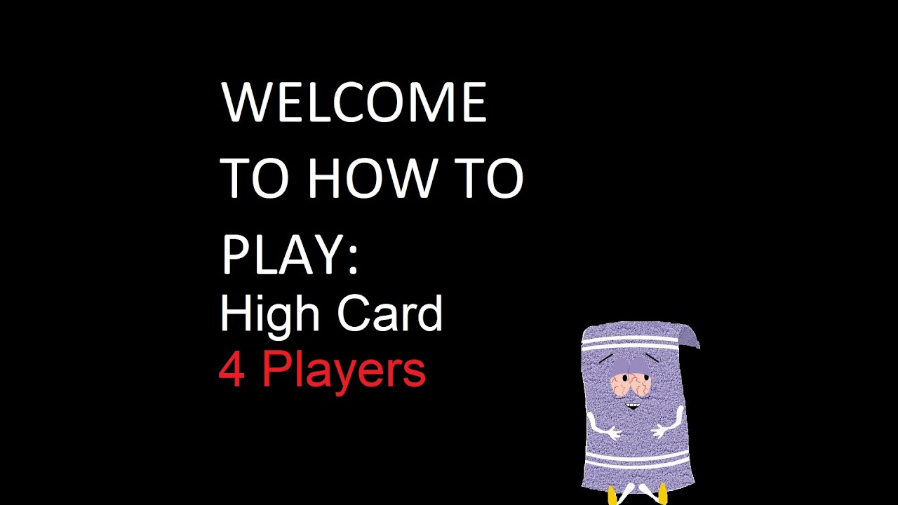 How to play High Card #cardgame