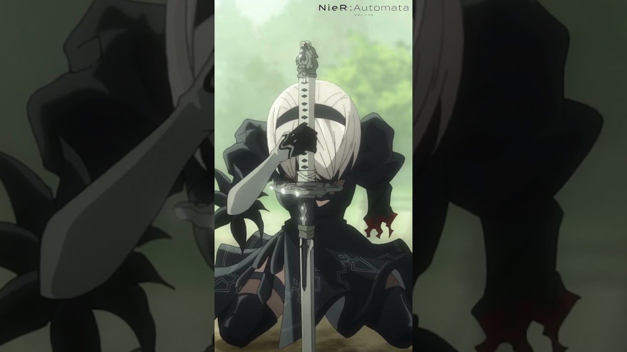 「未来を……お願いするね……」アニメ『NieR:Automata Ver1.1a』第2クール放送中 #ニーア #NieR #ニーアオートマタ #shorts