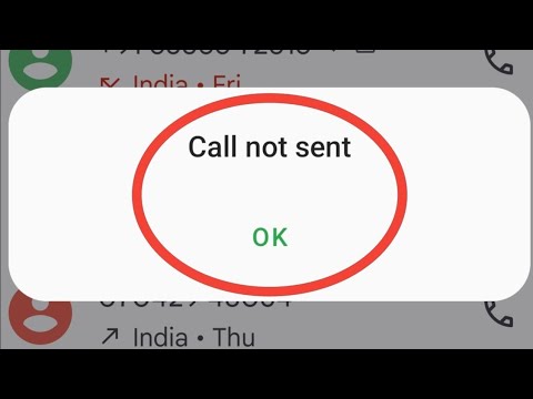Call Not Sent Problem Tecno | Call Not Sent In Tecno