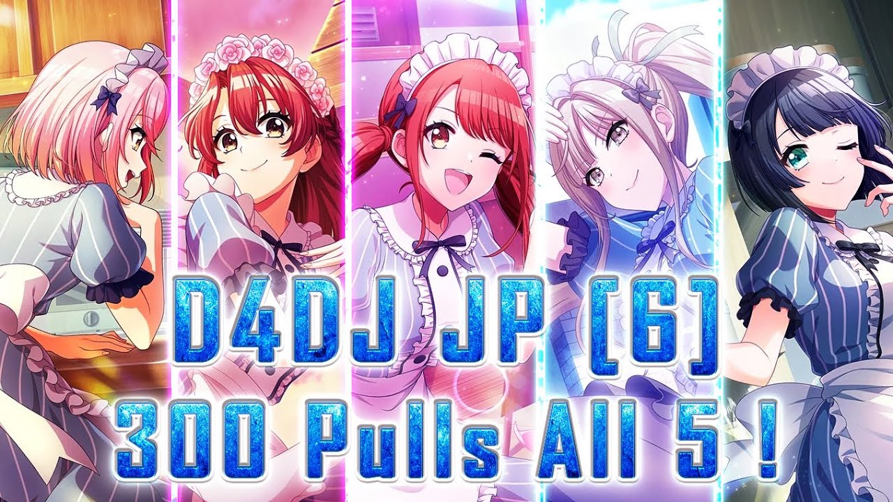 D4DJ x Goddess Cafe Terrace | "DJ Goddess Cafe Mix Gacha" 300 Pulls! - JP [6]