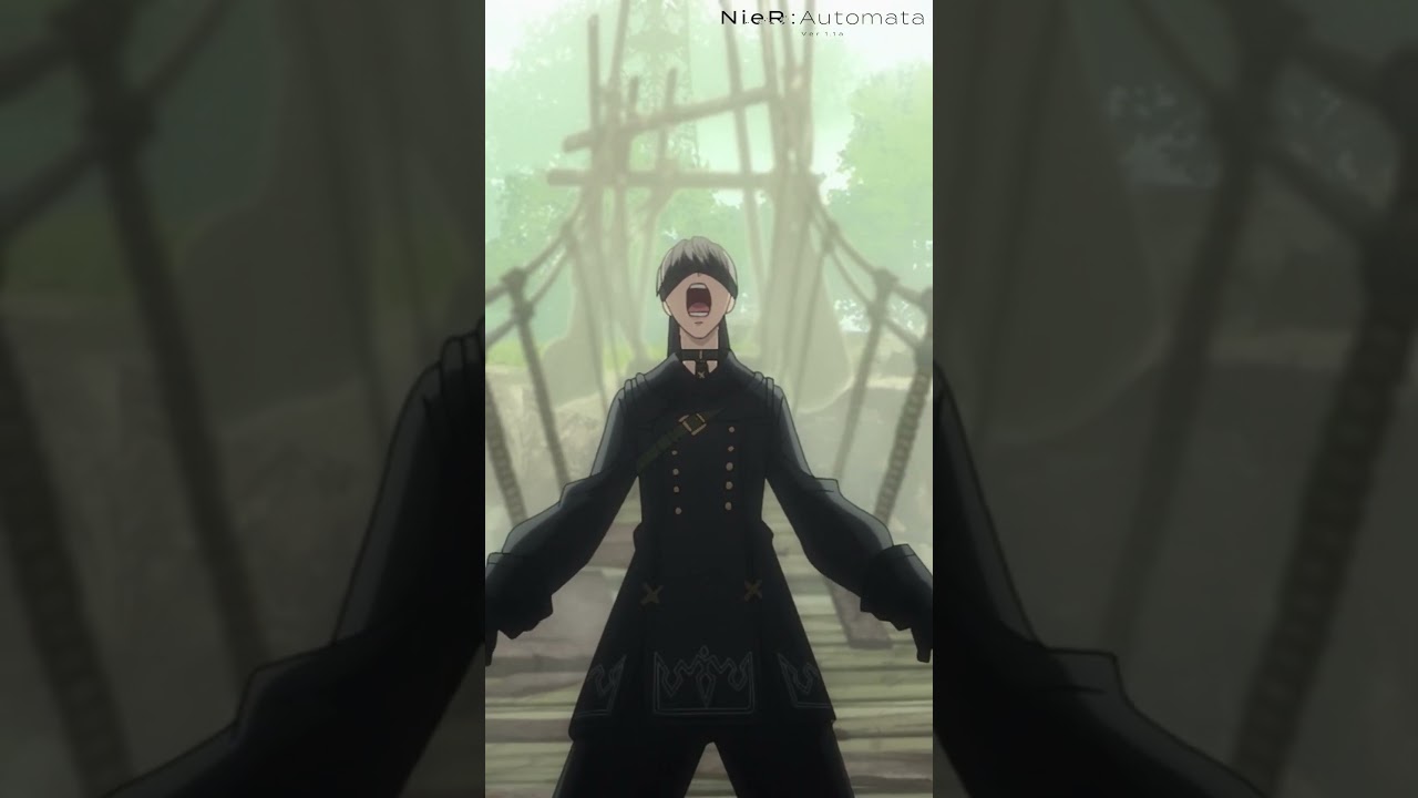 「2B……そんなぁっ！？」アニメ『NieR:Automata Ver1.1a』第2クール放送中 #ニーア #NieR #ニーアオートマタ #shorts