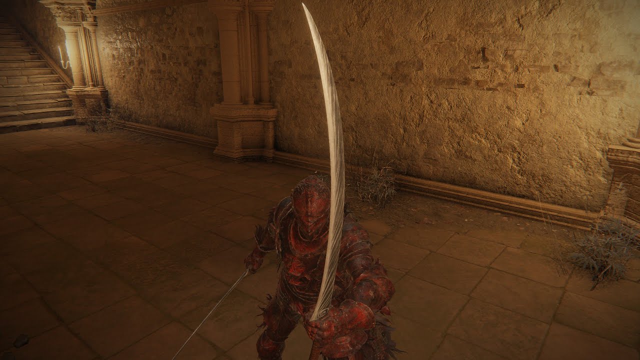 Revenger's Blade being perfectly balanced