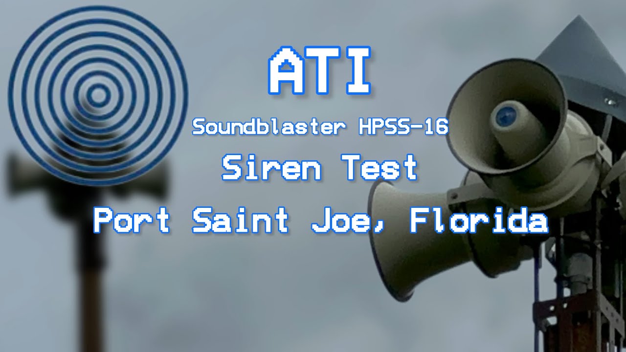 ATI Sound-Blaster HPSS-16 | Retreat Call, Star Spangled Banner | Tyndall AFB, Port Saint Joe, FL