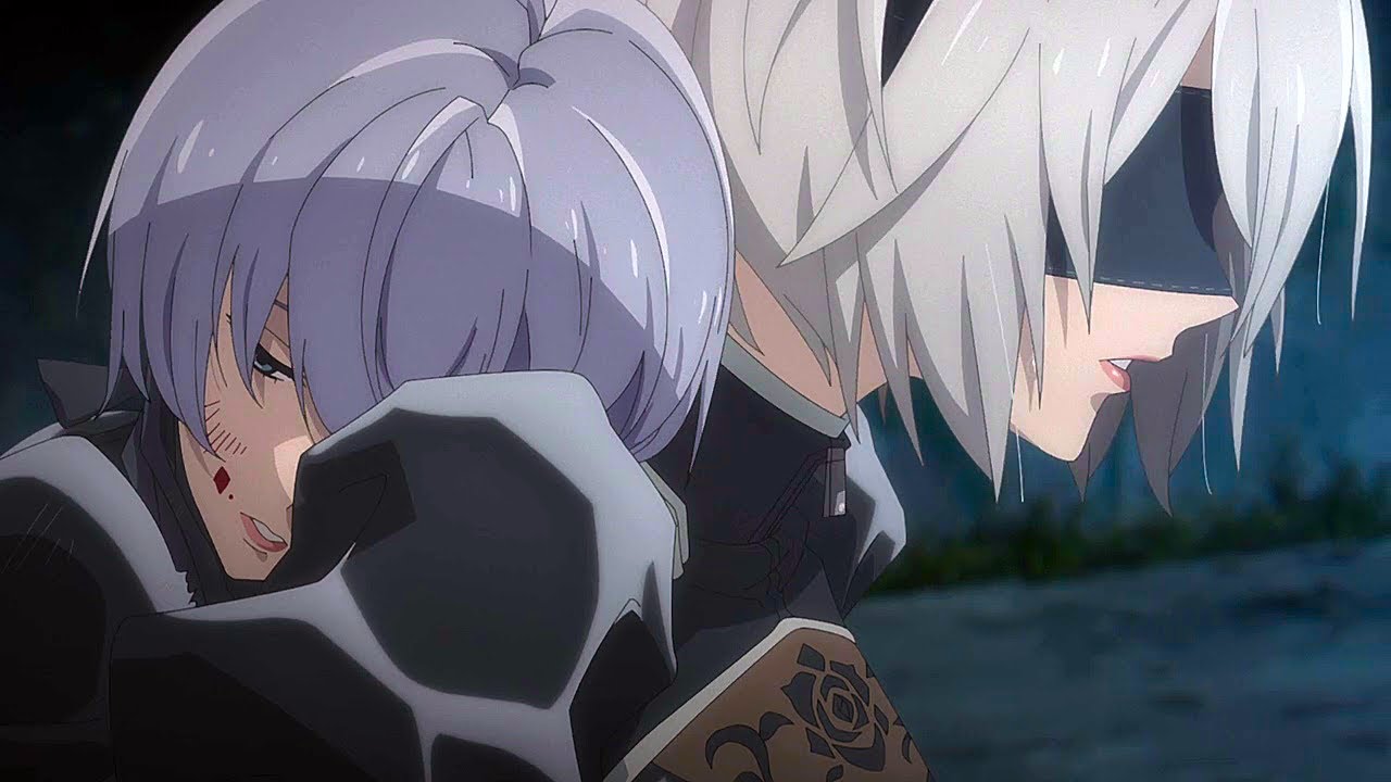 YoRHa 2A CARGA el cuerpo SIN VIDA de su AMIGA - NieR Automata Episode 17 NieR:Automata Ver1.1a 第2クール