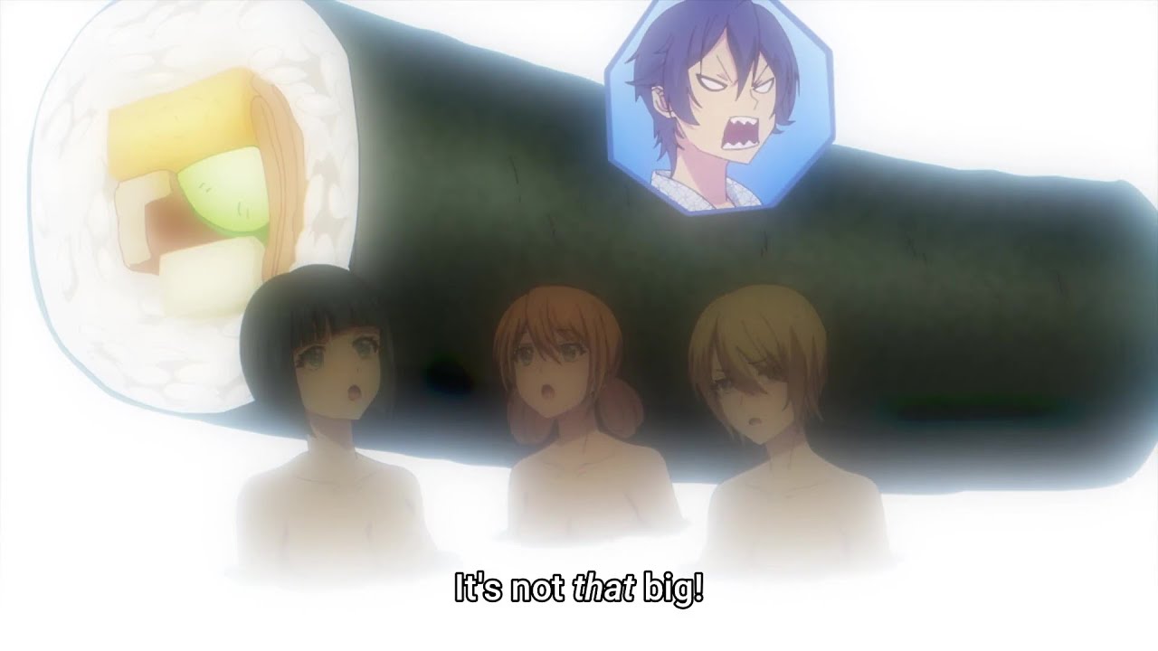 The girls find out how huge Hayato Junior is | Megami no Café Terrace Season 2 Episode 5