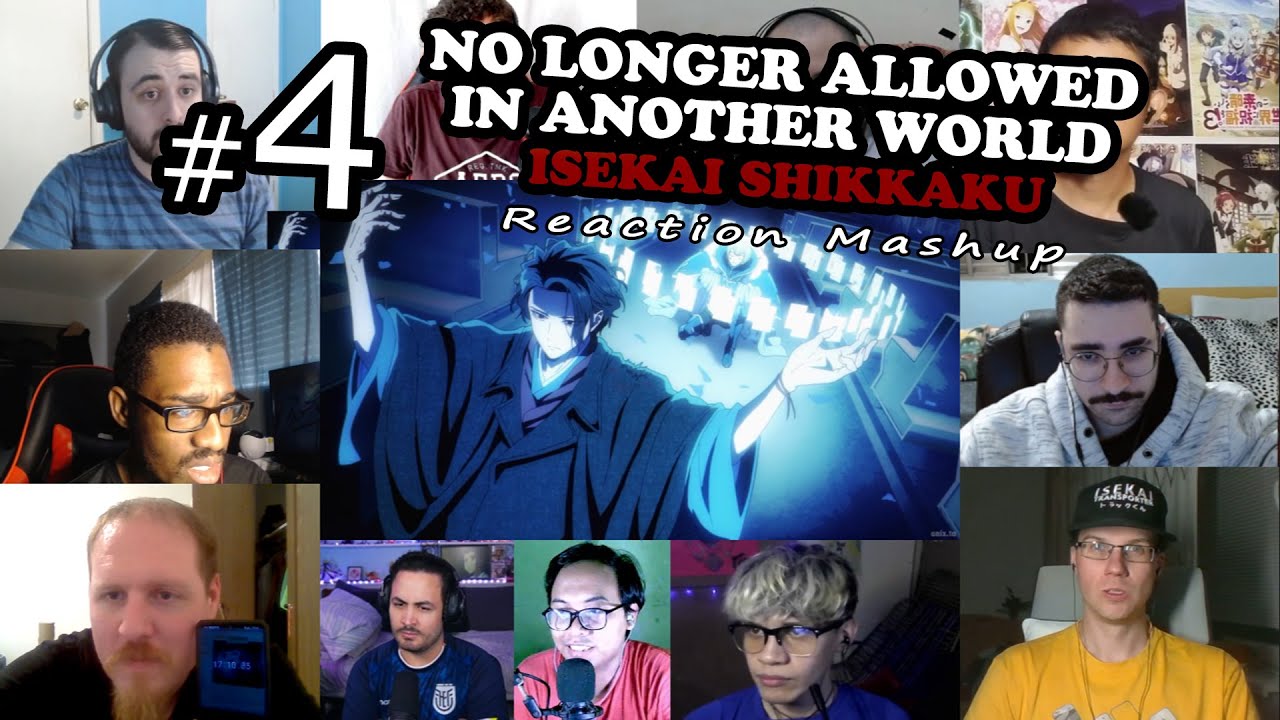 Isekai Shikkaku Ep 04 Reaction Mashup | 異世界失格 4話 リアクション