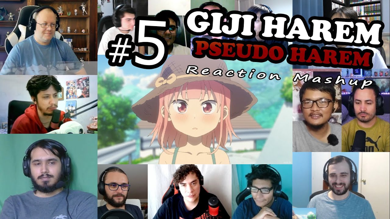 Giji Harem 05 Reaction Mashup | Pseudo Harem | 疑似ハーレム 4話