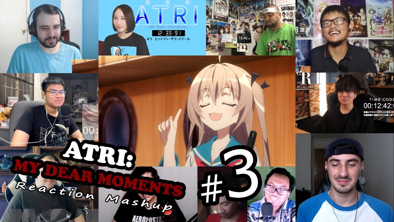 ATRI: My Dear Moments Ep 03 Reaction Mashup