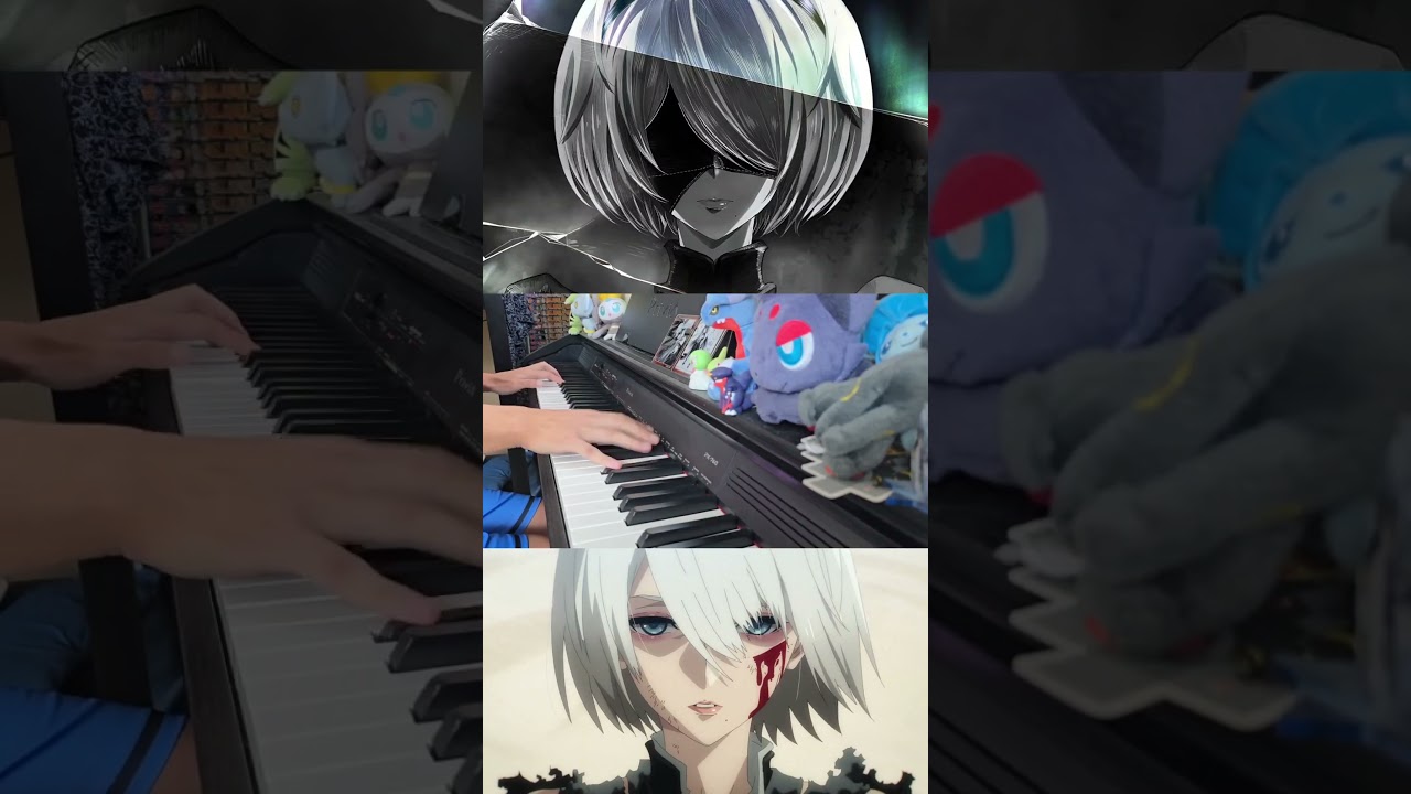 【ピアノ】「ブラックボックス / LiSA 」TVアニメ『NieR:Automata Ver1.1a』第2クール OP【弾いてみた】- anime piano - #shorts