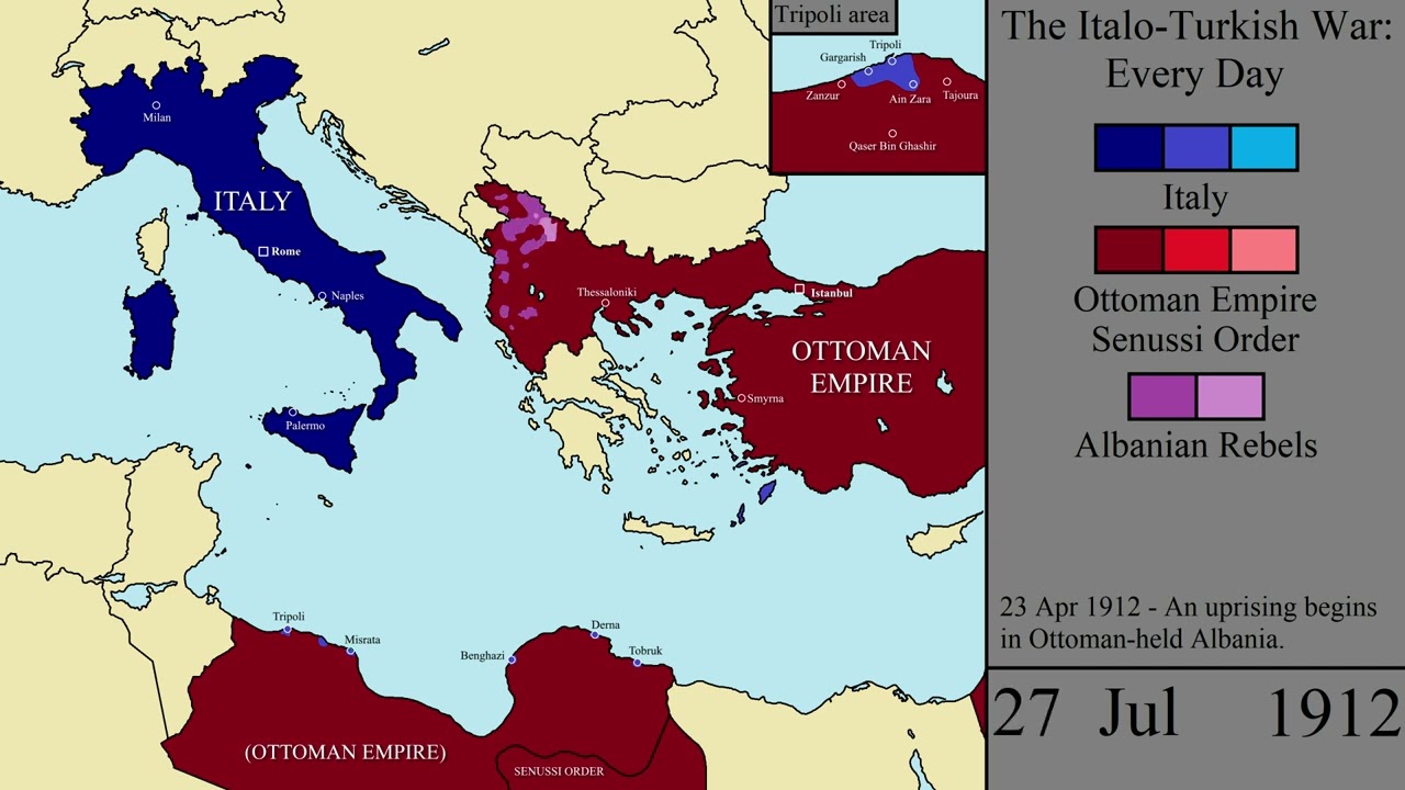 The Italo-Turkish War: Every Day