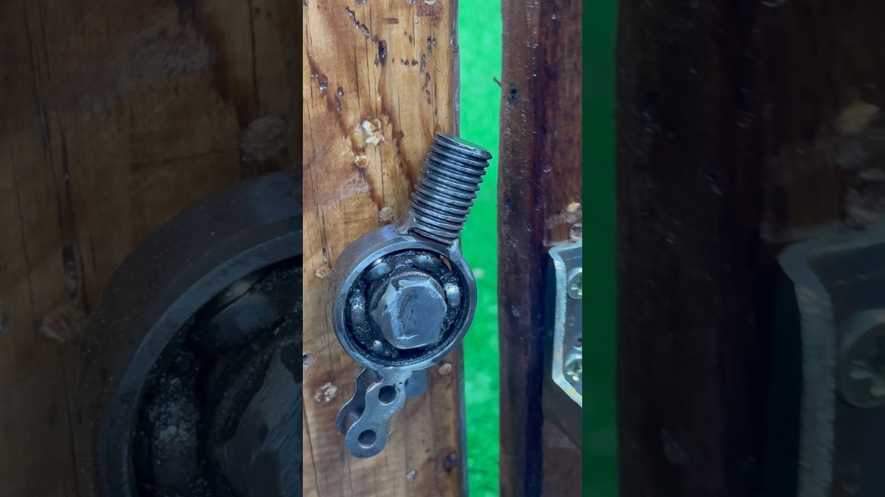Simple idea with gate latch lock # mechanism lock # DIY # Craft # New design