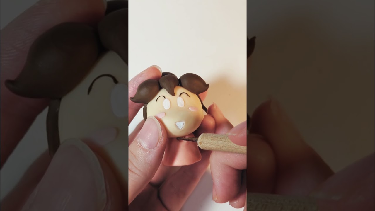 【あたしンち】粘土でみかん作ってみた【新作記念】 #shorts