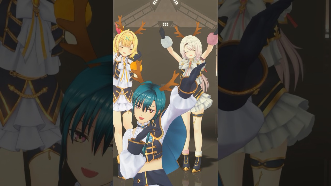 しかのこ #vtuber #緑仙 #椎名唯華 #星川サラ #しかのこのこのここしたんたん