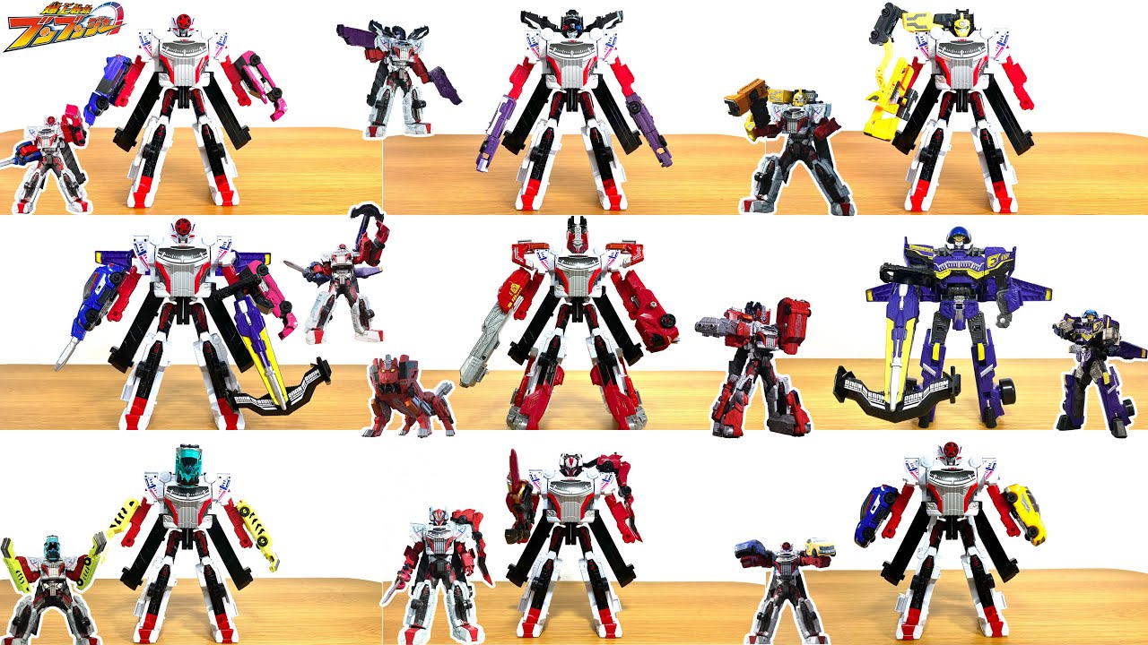 爆上戦隊ブンブンジャー！ブンブンジャーロボ大特集！劇中に登場したロボットの合体を再現だ！