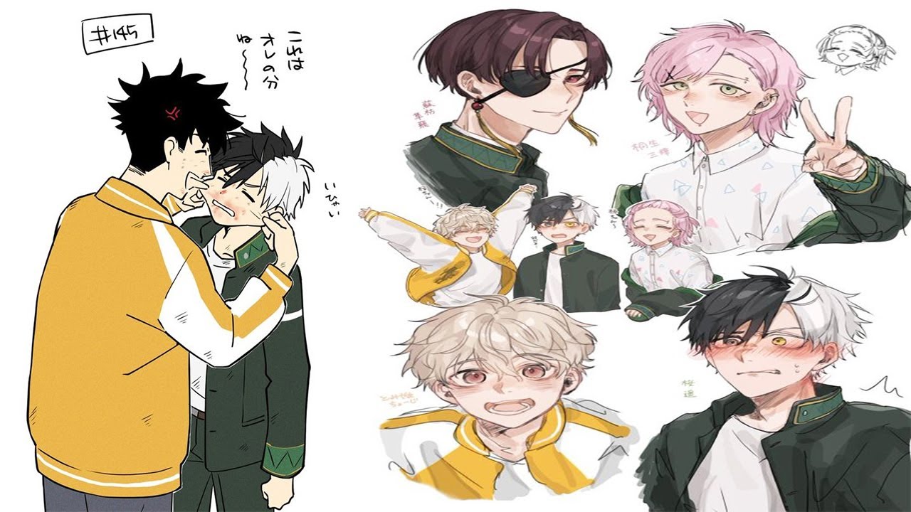 ウインドブレイカー イラスト | ティックトック絵 Wind Breaker Painting/Drawing [ウィンブレ イラスト] [ 創作 ] #24