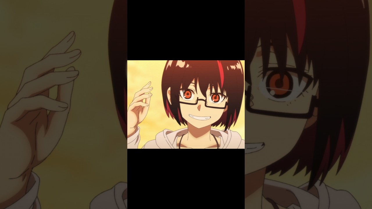 いたずらっ子で、この笑顔が可愛いくてめちゃくちゃ好きです！「怪異と乙女と神隠し」第6話#アニメ#きりぬき#最高の瞬間#最高のシーン
