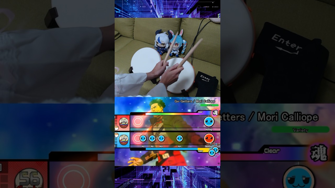 Go-Getters - Mori Calliope | Suicide Squad ISEKAI 🥁 #shorts