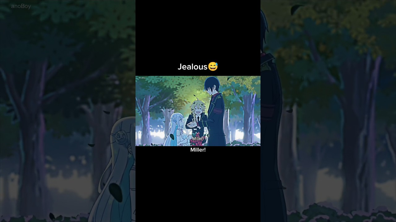 He gets angry when Byakuya is touched by another man😅💢 | Katsute Mahou Shoujo to Aku wa Tekitai