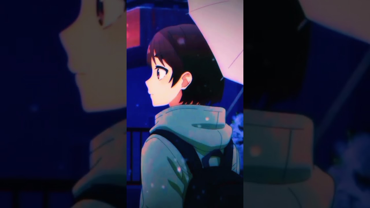Hotaru rencontre Hananoï sous la neige #anime #edit