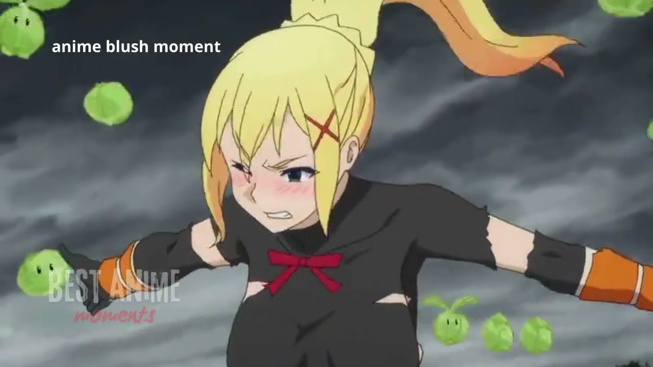 anime blush moment ❤️ wannabe anime ❤️ Darkness