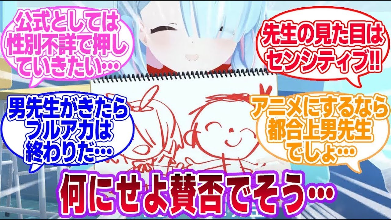 アニメ化で先生のビジョンはっきりするのが楽しみだぜに対する曇らせ隊の反応集【ブルアカ】【まとめ】【反応集】BlueArchive