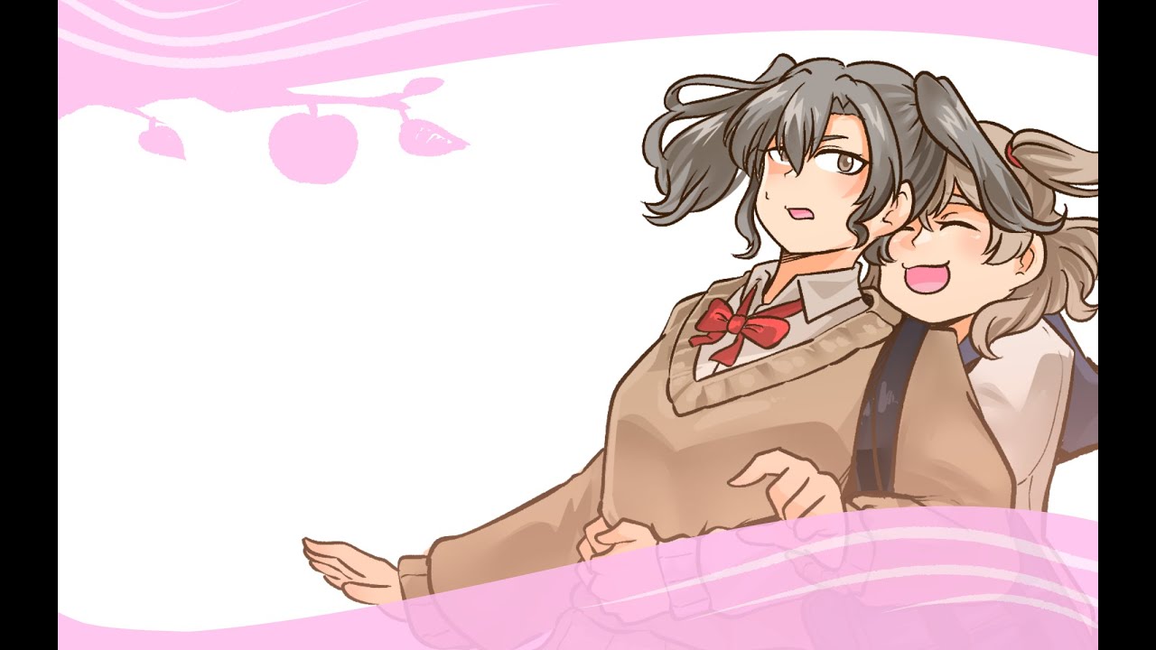 【斎藤未乃】＆【斎藤詩織】を描いてみた。