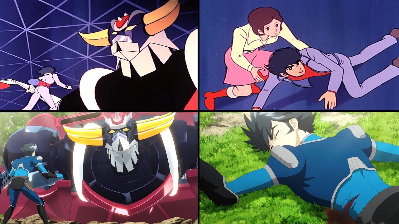 Grendizer REJECTS Koji Comparison (1975 VS 2024 Grendizer U)[グレンダイザーU UFOロボ グレンダイザー 兜甲児は拒否されました 比較]