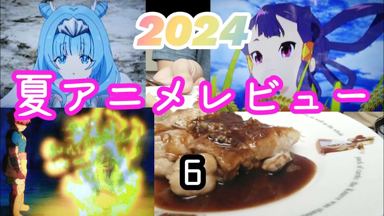 夏アニメレビュー～まだまだパリオリンピック～