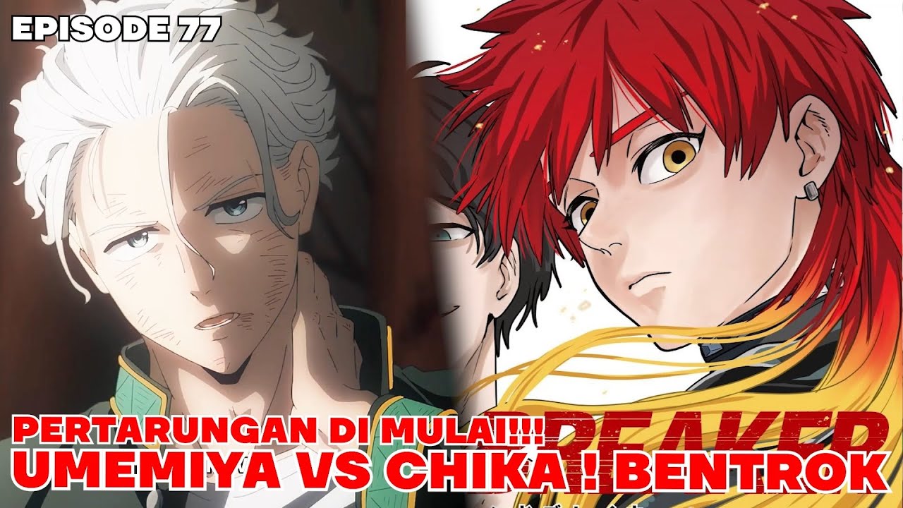 WINDBREAKER EPISODE 77 - UMEMIYA & CHIKA AKHIRNYA BERTEMU! SAKURA & SUGISHITA VS SHADOW