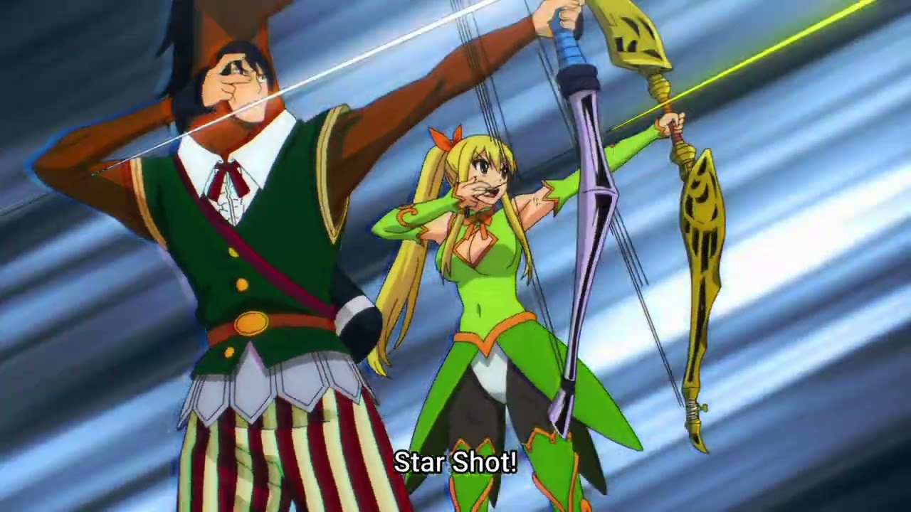 Erza, Wendy, Natsu, Grey, Lucy  Vs. The water God Dragon | Fairy Tail 100 Years Quest | Episode 5