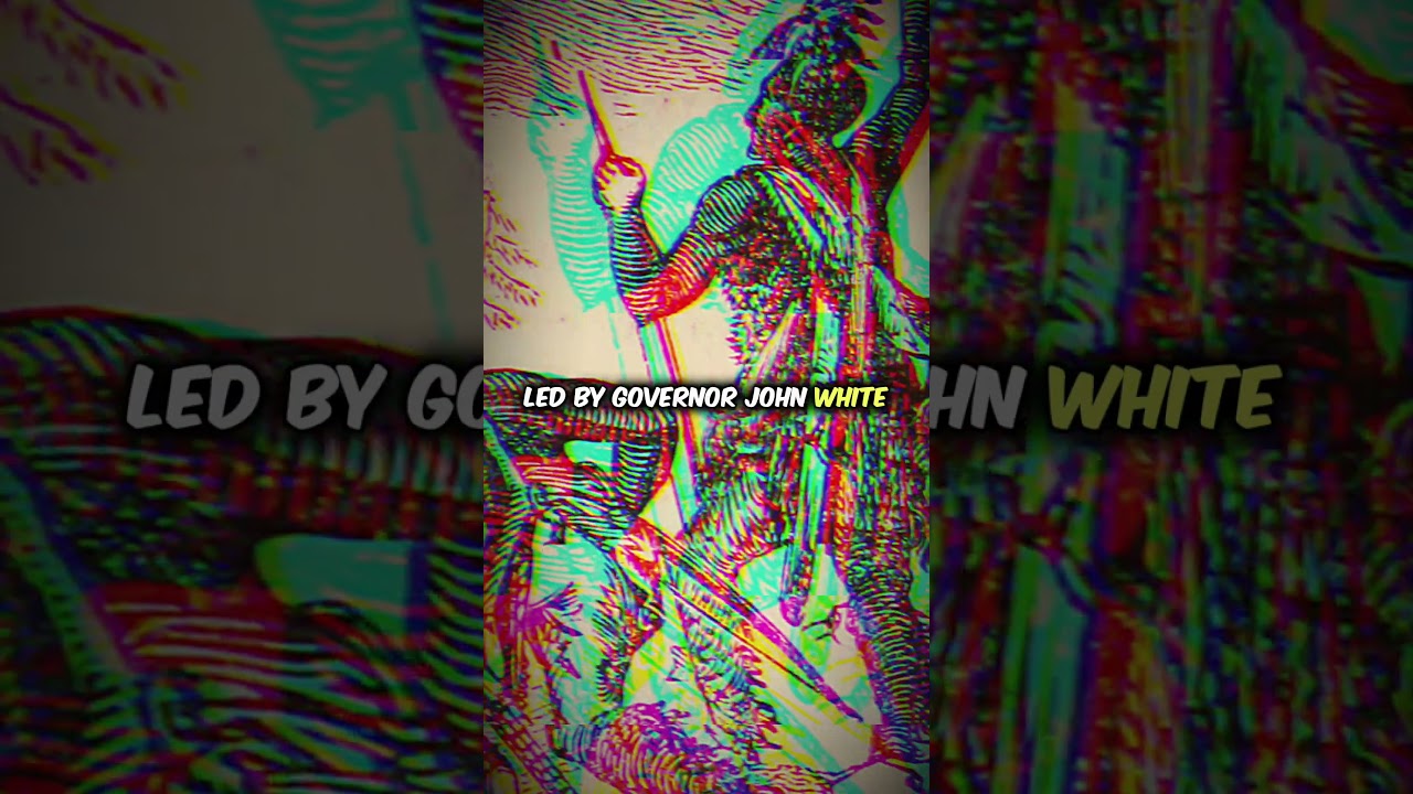 MYSTERIOUS Disappearance of the Roanoke Colony 😱  #history #shorts #historyshorts #mystery