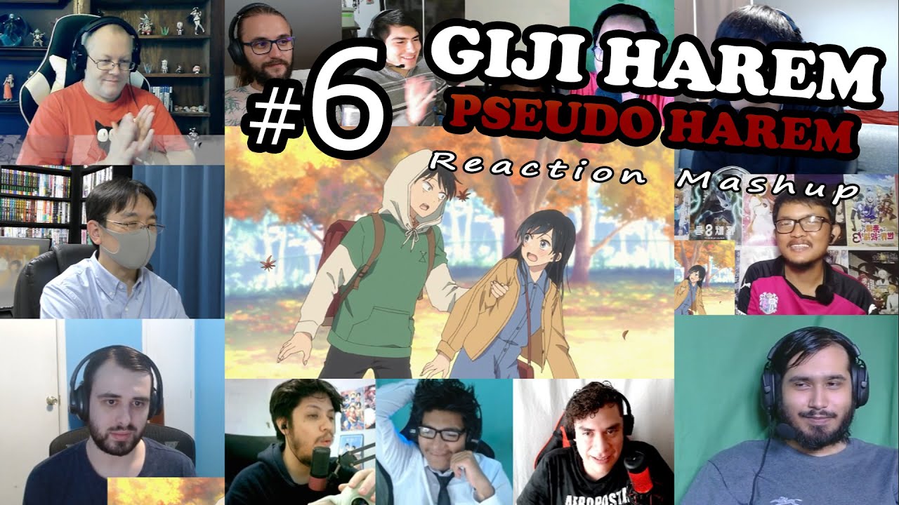 Giji Harem 06 Reaction Mashup | Pseudo Harem | 疑似ハーレム 6話