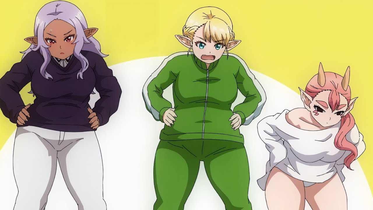 Dragon Girl Hips ~ Plus-Sized Elf Ep 6 エルフさんは痩せられない