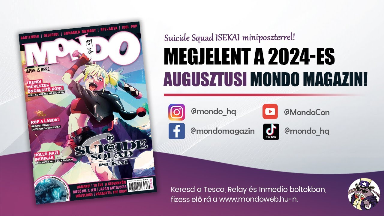 Megjelent a 2024-es augusztusi Mondo magazin!