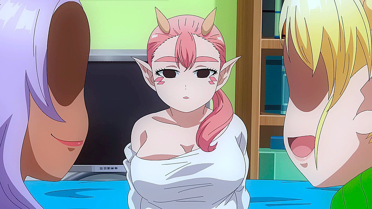 Kuroeda Y Erufuda quieren APROVECHARSE de Gonda - Elf san wa Yaserarenai Episode 6 エルフさんは痩せられない。