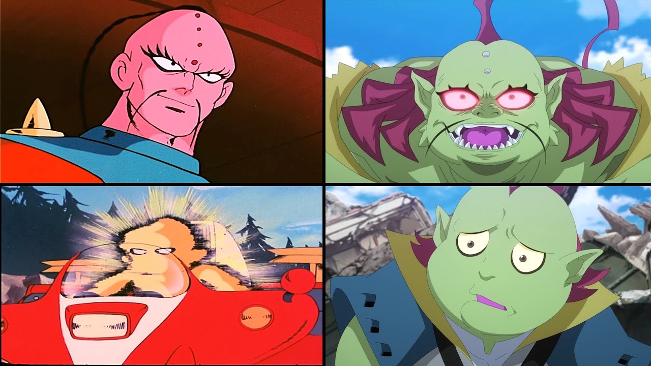 Grendizer U: Shura Shapeshifter Comparison (1975 VS 2024)[グレンダイザーU  UFOロボ コマンダーシュラ 特攻4号 シェイプシフター 比較]