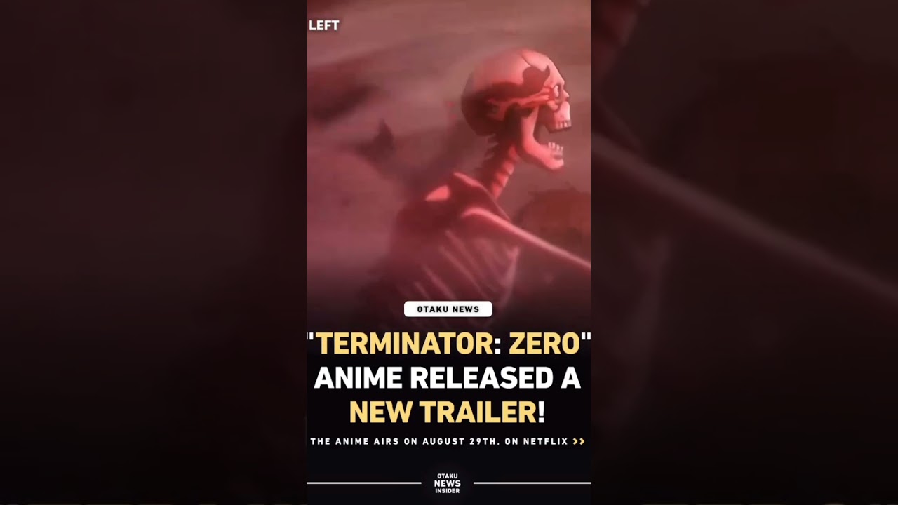 Anime:Terminator Zero new trailer #terminatorzero  #anime