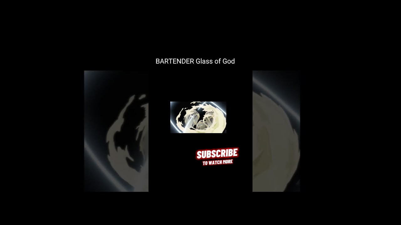 BARTENDER Glass of God season 1 part 1 #animals #anime #youtube #youtubeshorts #tiktok #trending