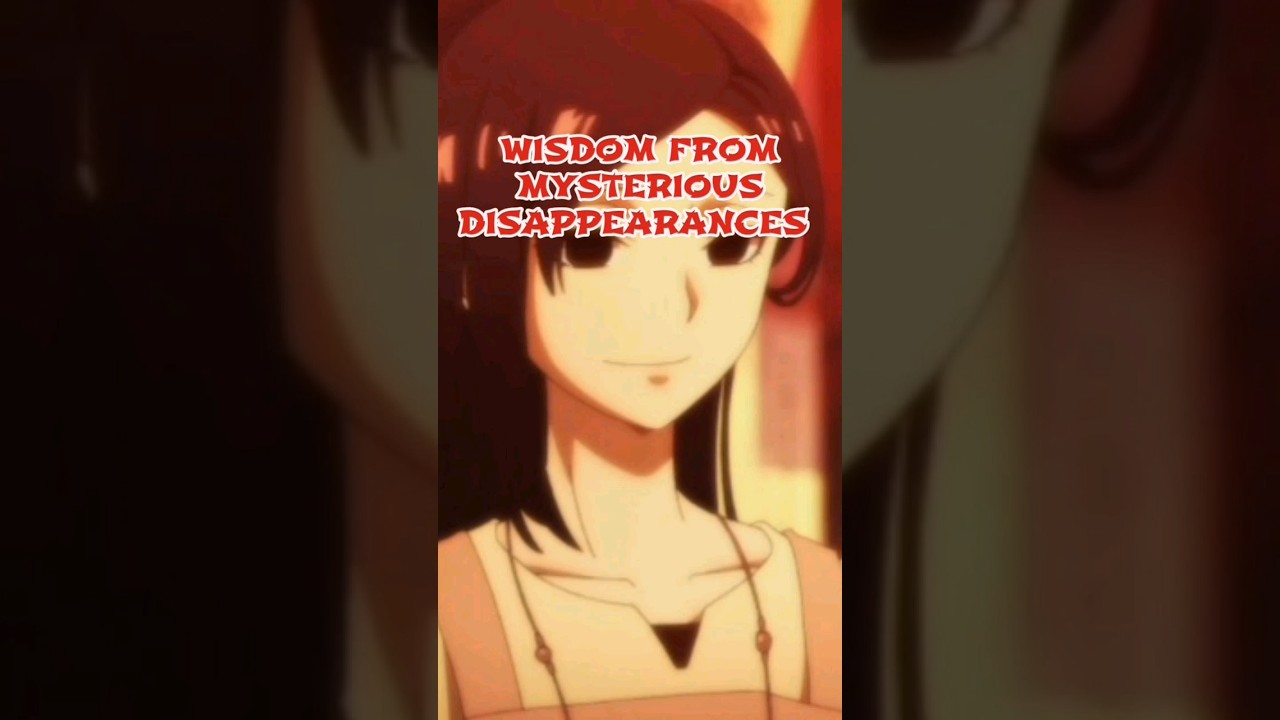 Wisdom From an Urban Legend #anime #animeshorts #mysteriousdisappearances