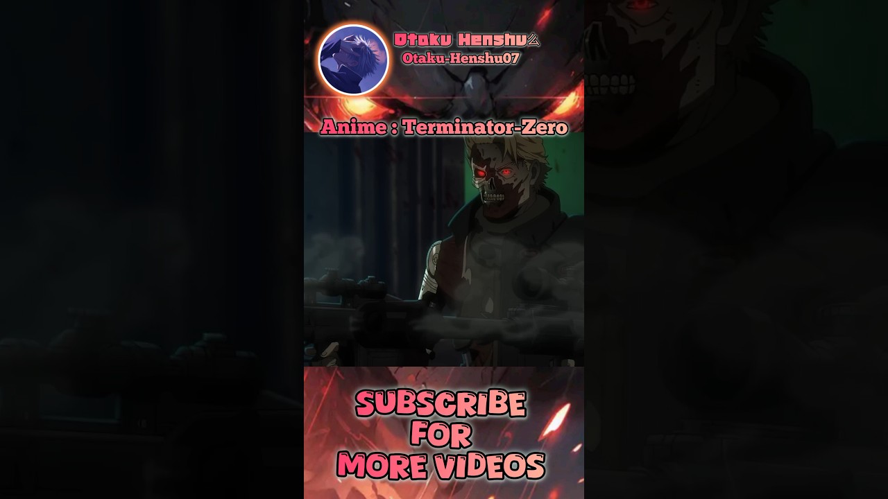 Terminator - Zero [New Trailer] 🥶 #anime #animeedit #terminator #edit