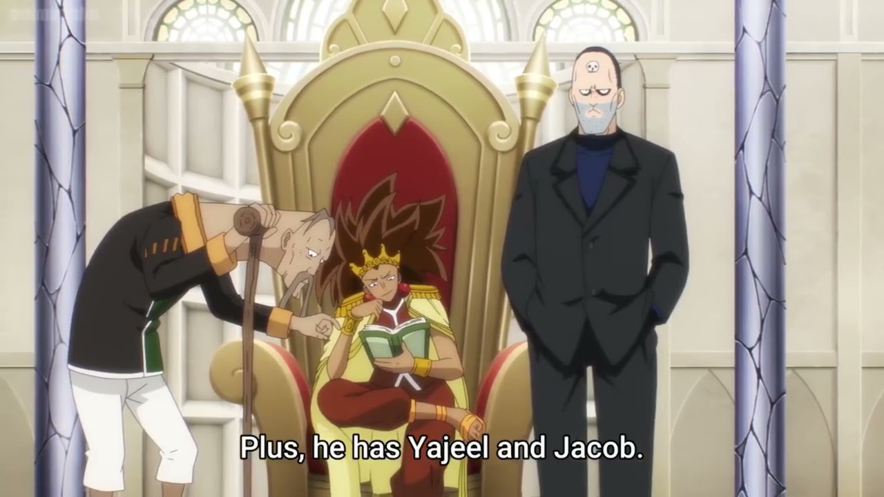 Fairy Tail 100 Years Quest Ep 4 | Brandish Tells Lucy About The Rest Of The Spriggan 12 Scene