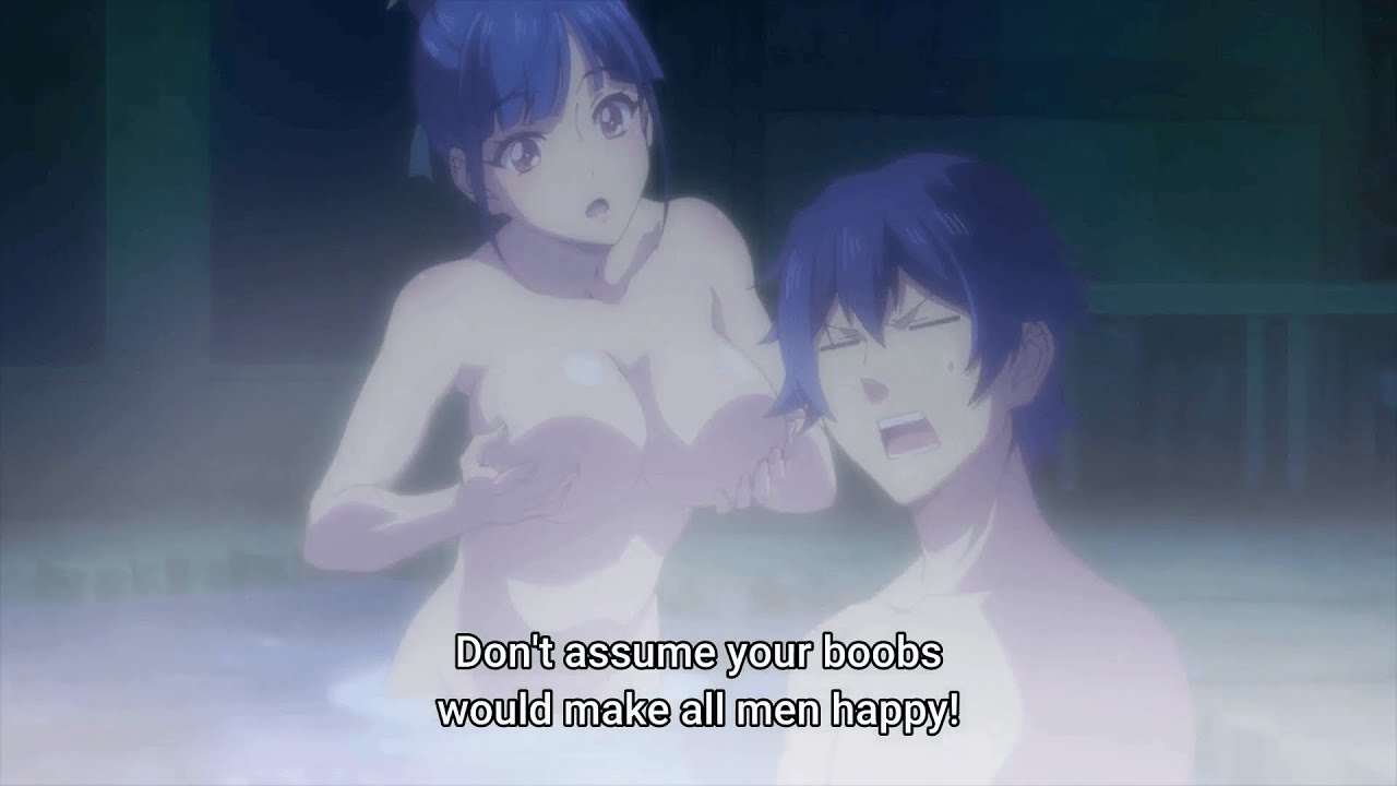 Hayacchi Squeeze Boobs Ami ~ The Café Terrace and Its Goddesses Season 2 Ep 6