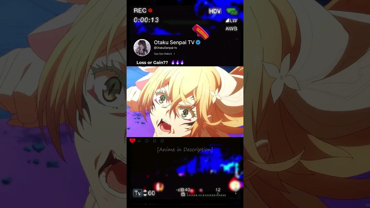 Loss Or Gain✨|Why Does Nobody Remember Me In This World|#anime #animeedit #youtubeshorts #otaku