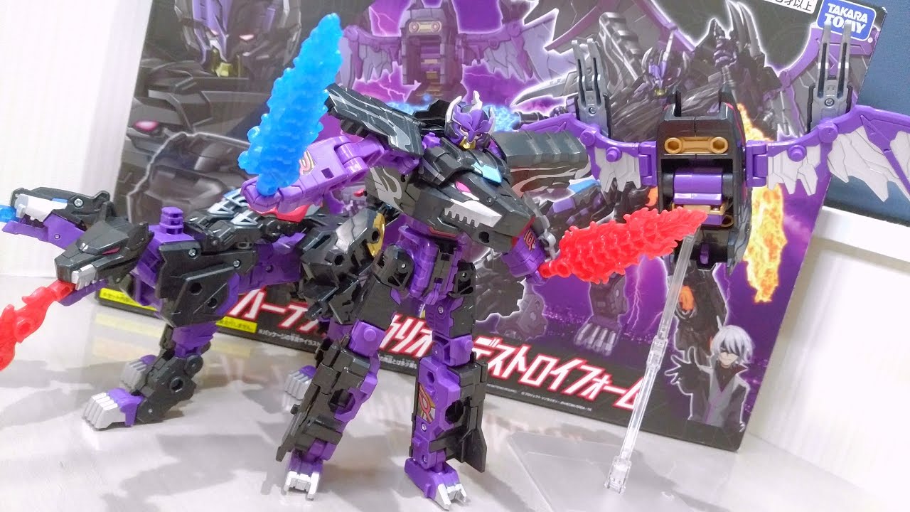 【#シンカリオン チェンジザワールド】🚄新たな黒き新幹線、襲来‼️　［ハーデスシンカリオン デストロイフォーム］レビュー❗ (Part1・ハーデス、オルトロス、ミニュアデス編)　〘#プラレール 〙