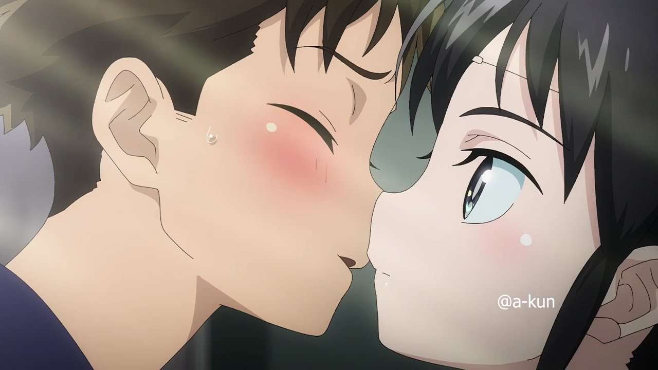 Mina x Takuma cute lovely Kisses😘 Scene😍|| My wife has no emotion || Anime Kiss Scene @a-kun_