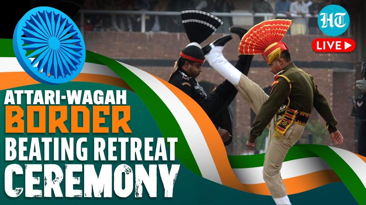LIVE: Independence Day Celebrations | Beating Retreat Ceremony at Attari Border