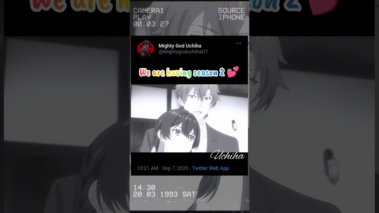 Unnamed Memory Anime Having Season 2 most sad ending 🥺💕|#anime #animeanime #sadlove #edit #shorts