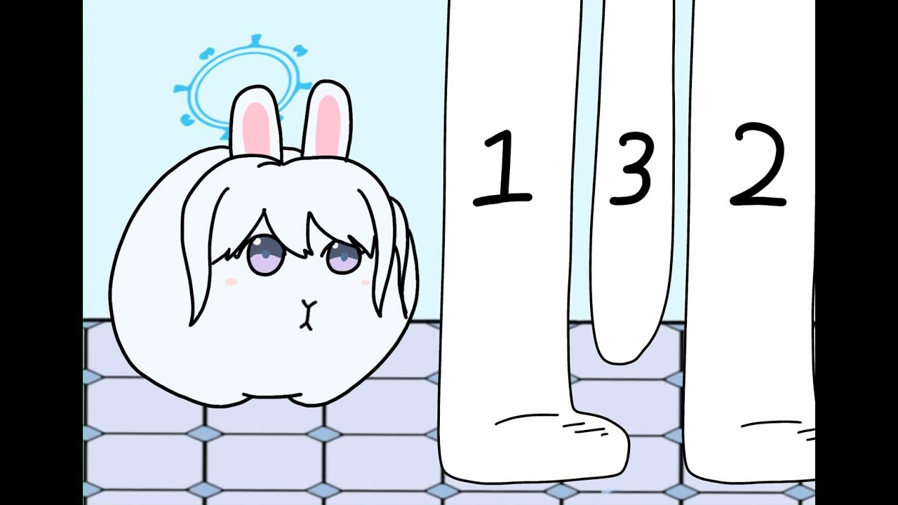 【ブルアカ】ラビット·食べられない·それ