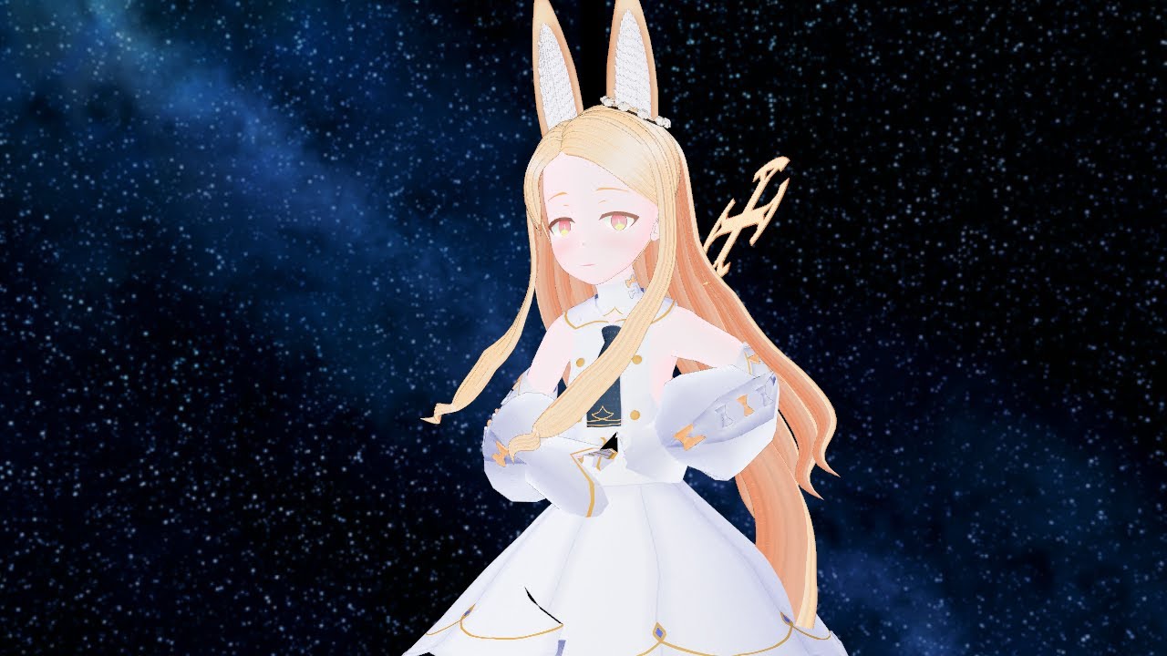 【MMD】ブルアカのセイアにシューティングスターを踊ってもらった【モデル配布】